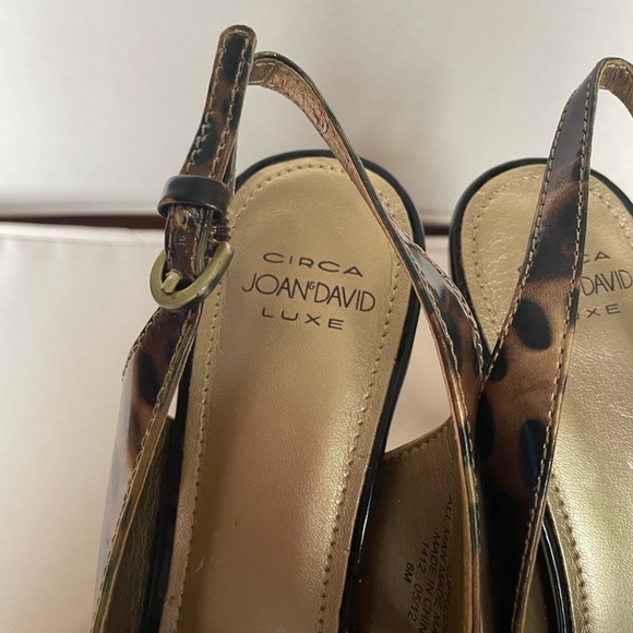 LIKE NEW Circa Joan & David Cheetah Print Heels - Picture 7 of 9